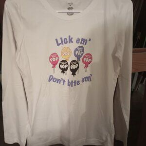 Tootsie roll pop shirt